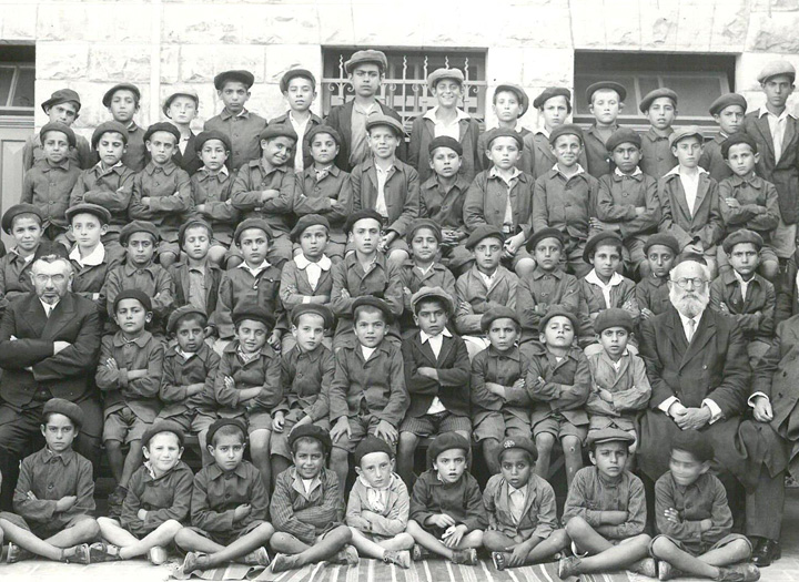 Zion Orphanage boys in the 1920s.