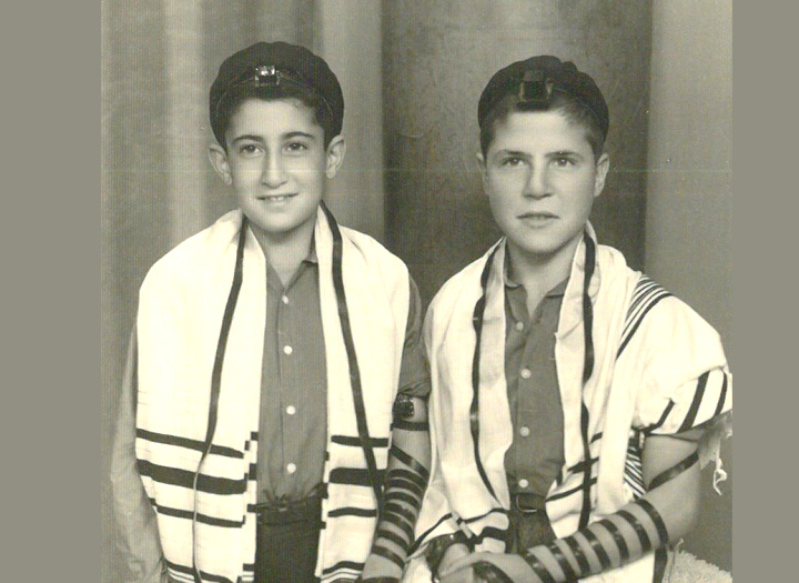 Two Zion boys celebrate their Bar Mitzvah.