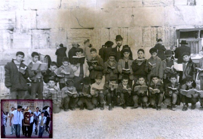 The Western Wall, a remnant of the Temple destroyed 2000 years ago, was liberated from th...