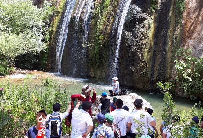 Following an exceptional rainy winter the rivers and steams in Northern Israel are flowin...