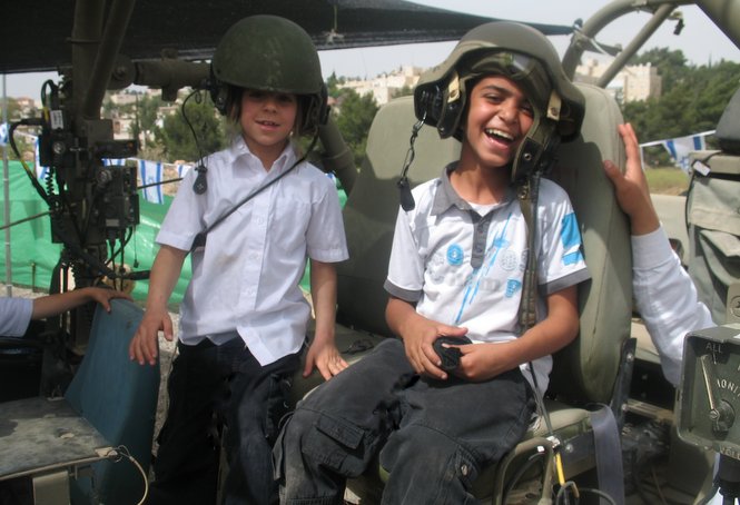 The Zion boys really enjoyed a visit to an Israeli Army base. Besides trying on equipment an...