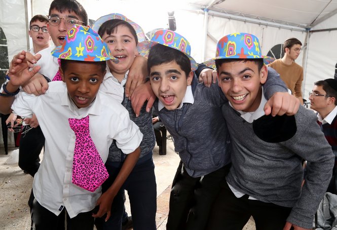 A decades old custom during Chanukah in Zion Orphanage has been to celebrate the Bar MItzva...