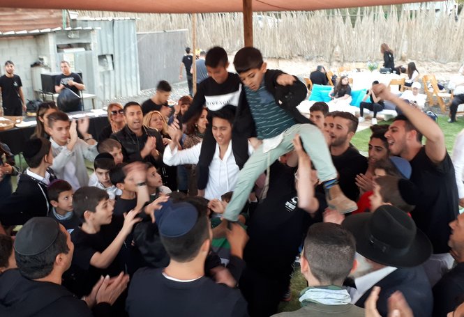Last Thursday families from New York in Israel to celebrate the Bar Mitzvah of three of thei...