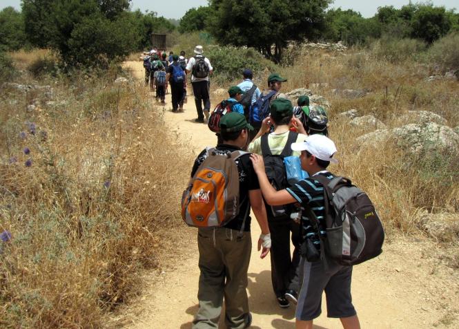 La section de nos jeunes garçons d’Or Zion (de 8-14 ans) a passé une journée pleine d’aventure...