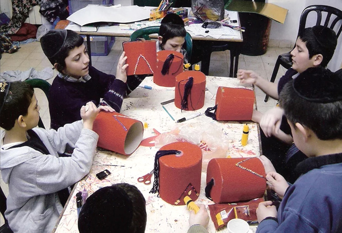 One of the most enjoyable activities for Zion boys is making their own Purim costumes. Nothin...